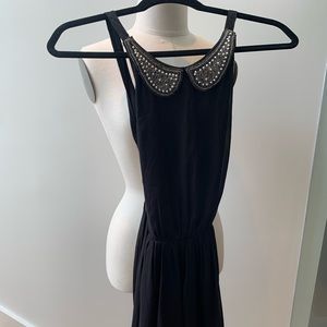 Beaded collar Dress